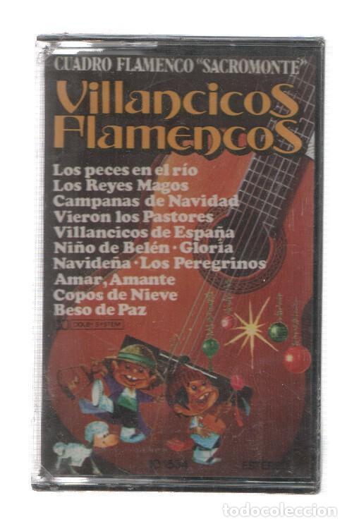 Livros antigos: Cinta Casete: VILLANCICOS FLAMENCOS - Cuadro Flamenco Sacromonte (Doblon 1980) - Cuadro Flamenco Sac