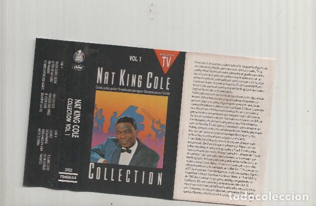 Livros antigos: Caratula Casete: NAT KING COLE COLLECTION - Volumen 1 - Nat King Cole