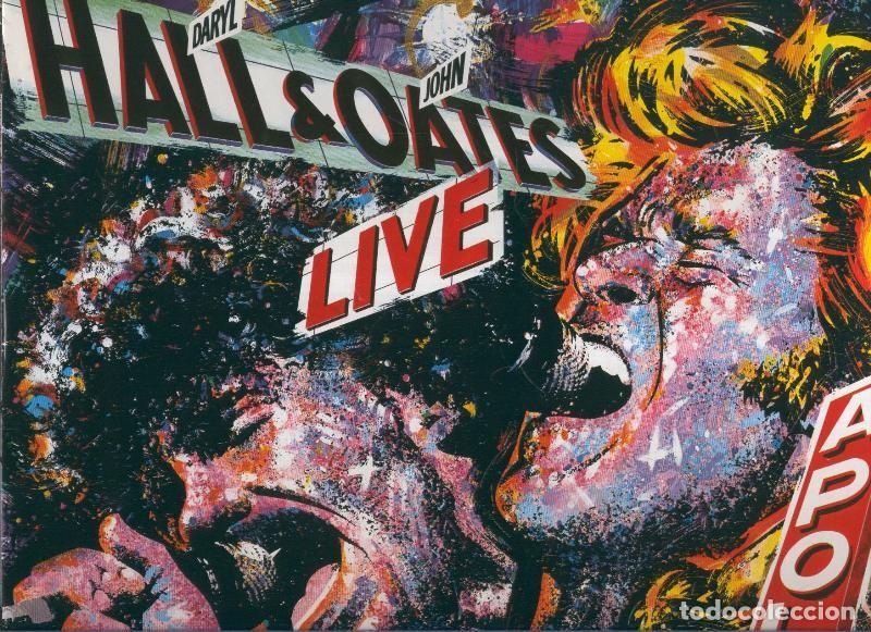 Libros antiguos: DISCO LP: HALL AND OATES LIVE AT APOLLO - HALL AND OATES