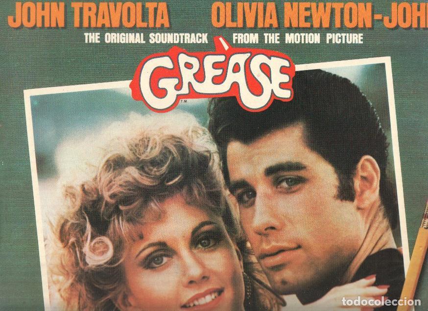 Libros antiguos: LP 33rpm: GREASE - posible rayado ultima cancion cara B del disco 1 (a comprobar por posible comprad