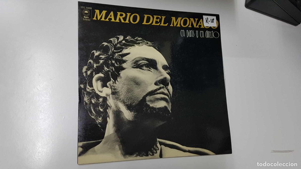 Livres anciens: LP, Epic: Mario del Monaco en Paris y en directo - El Cid, Romeo y Julieta, Walkiria, Macbeth