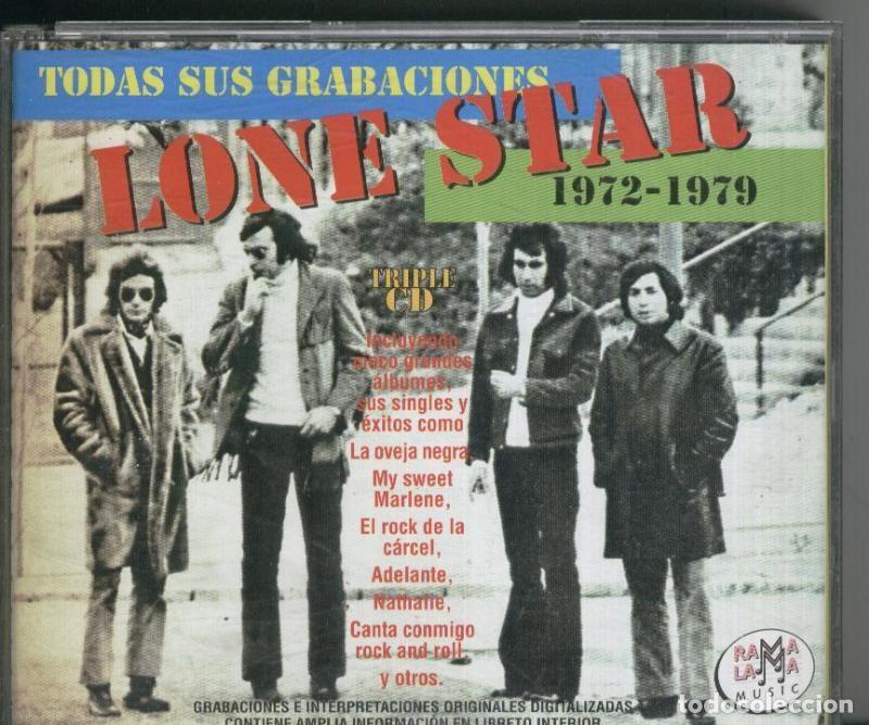 Libros antiguos: Lone star 1972-1979 - CD musical - Varios