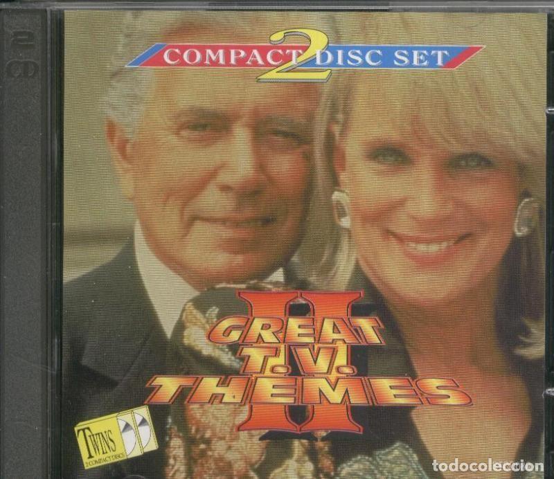 Libros antiguos: Great T.V. Themes II - Cd musical - Varios