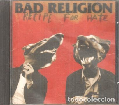 Livros antigos: CD Musica: BAD RELIGION - Recipe for hate - Bad Religion