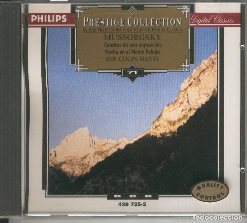 Old books: CD Musica Clasica: Mussorgsky: Cuadros de una exposicion-Noche en el Monte Pelado - Varios