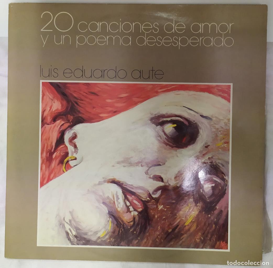 Livres anciens: Doble Disco/Vinilo-LP: Luis Eduardo Aute - 20 canciones de amor y un poema desesperado - Luis Eduard