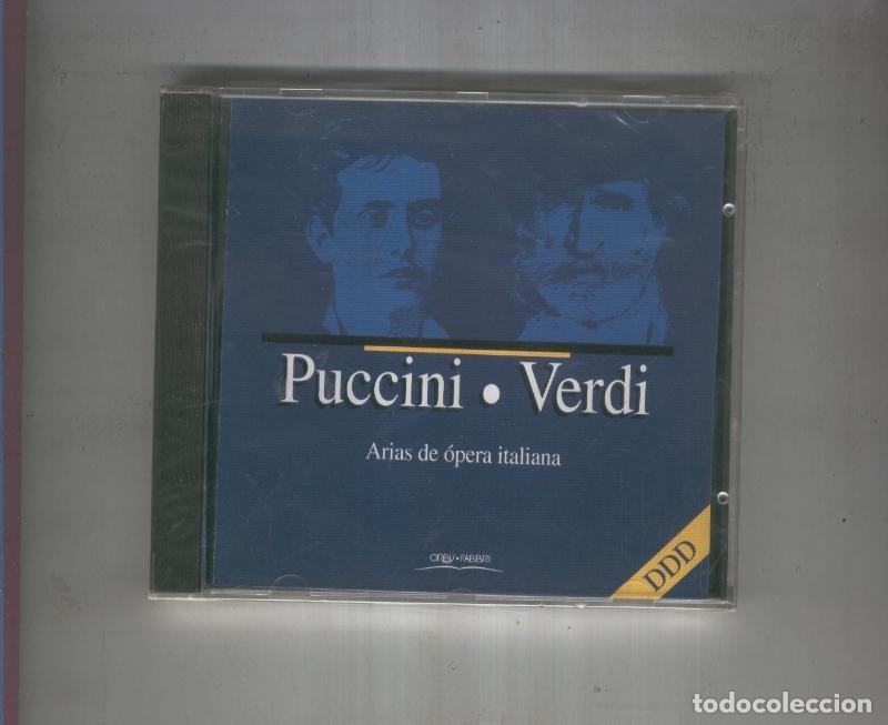 Libros antiguos: CD: PUCCINI Y VERDI coleccion Orbys Fabbry - VARIOS