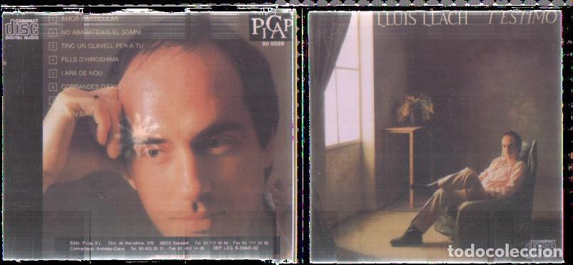 Libri antichi: CD Musica: LLUIS LACH t'estimo -
