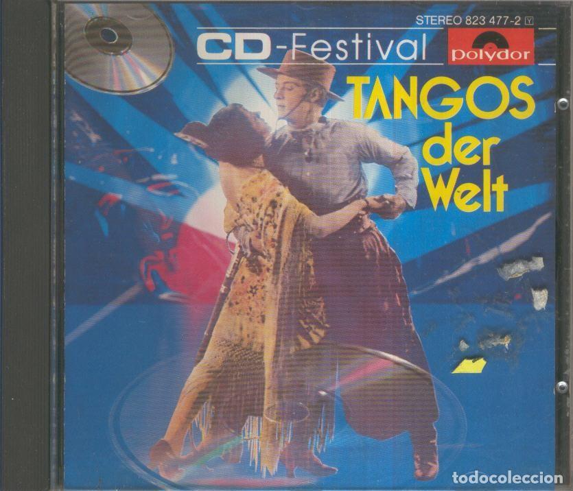 Libri antichi: CD Musica: Coleccion Cd-Festival POLYDOR - TANGOS DER WELT - VARIOS