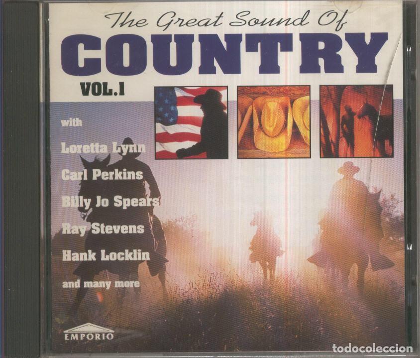 Antiquarische B&uuml;cher: CD Musica: The great sound of COUNTRY, Vol.1 - Varios
