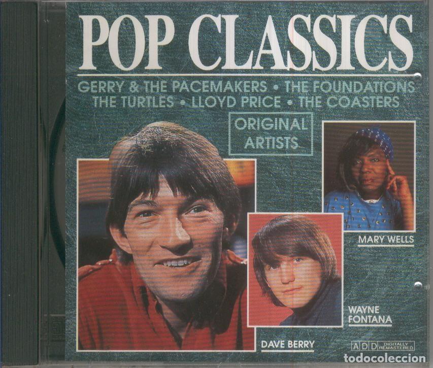 Libros antiguos: CD Musica: POP CLASSICS COLLECTION (Pop Corn Music) - VARIOS