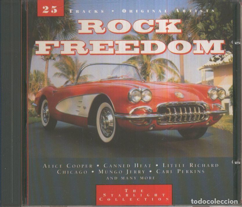 Libri antichi: CD Musica: 25 Track Original Artist Collection - ROCK FREEDOM - VARIOS