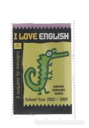 Libri antichi: Cinta Casete: I LOVE ENGLISH: Numero 44 (January, February, March 2002-2003) - VARIOS