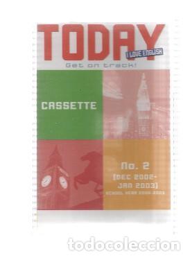 Libri antichi: Cinta Casete: TODAY I LOVE ENGLISH 2002-2003: Numero 02 (Dec-Jan 2003) - VARIOS