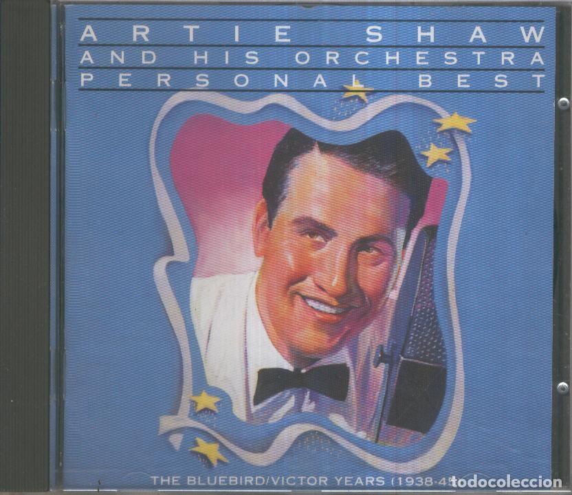 Livros antigos: CD- Musica: ARTIE SHAW and his Orchestra Personal Best - THE BLUEBIRD/VICTOR YEARS (1938-45) - Artie