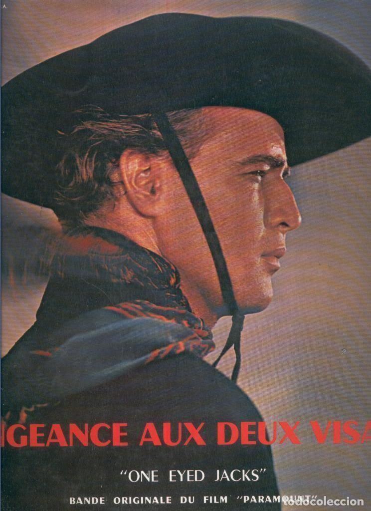 Livros antigos: Disco LP: ONE EYED JACKS, Vengeance aux Deux Visages - Soundtrack (FRANCE Edition) - Hugo Friedhofer