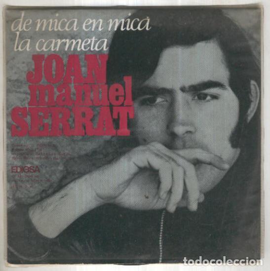 Antiquarische B&uuml;cher: Disco 45 r.p.m: JOAN MANUEL SERRAT - De Mica en Mica (Edigsa) - Joan Manuel Serrat