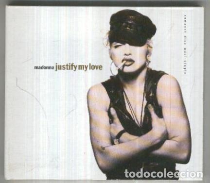 Livros antigos: CD-Musica: MADONNA - Justify my Love SINGLE (WB 1990) - Madonna