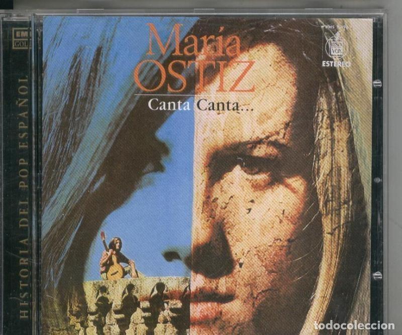 Livros antigos: Maria Ostiz: Canta canta - CD musical - Varios