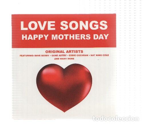 Libri antichi: CD-Musica: Love Songs: HAPPY MOTHERS DAY (Original Artists) - Varios