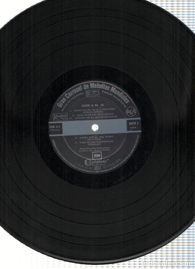Old books: Vinilo-LP: Gran Carrusel de Melodias Mundiales, Numero 02: CLASICOS AL DIA II (Readers Digest) - Rea
