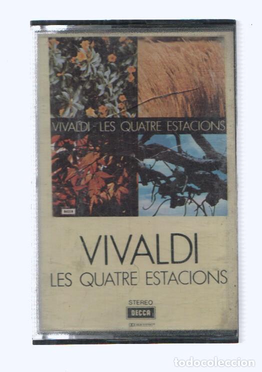 Livros antigos: Cassete-Musica: VIVALDI - Les Quatre Estacions (Decca 1979) - Vivaldi