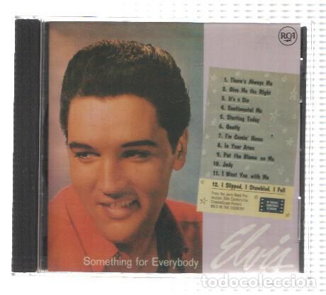 Livros antigos: CD-Musica: ELVIS - SOMETHING FOR EVERYDOBY (RCA 2000) - Elvis Presley