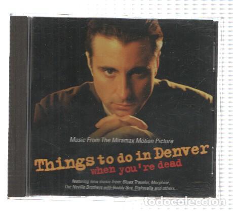 Libros antiguos: CD-Musica: COSAS QUE HACER EN DENVER CUANDO ESTAS MUERTO - BSO / Soundtrack (AM 1995) - Varios
