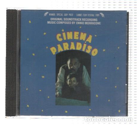 Livros antigos: CD-Musica: CINEMA PARADISO , Banda Sonora / Soundtrack - Ennio Morricone (DGR 1989) - Ennio Morricon