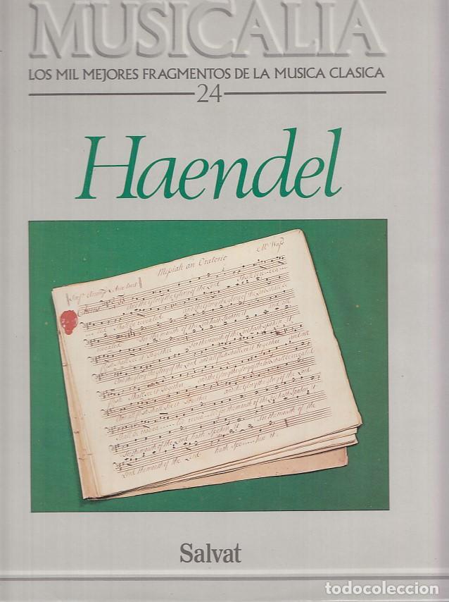 Livros antigos: LP: Musicalia numero 24: Haendel - Haendel