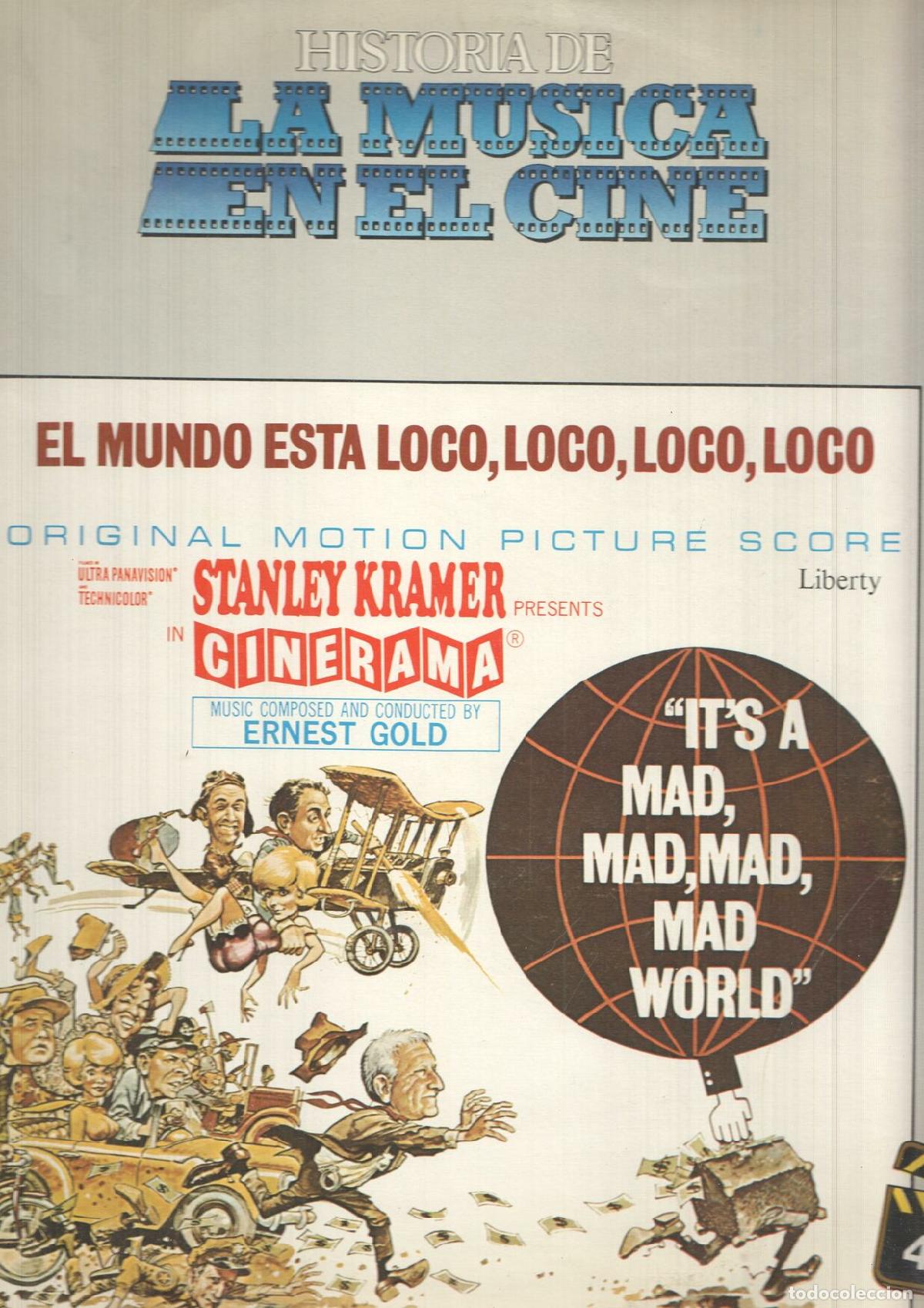 Antiquarische B&uuml;cher: LP: El Mundo esta Loco, Loco, Loco, Loco. Historia de la Musica en el Cine, 49