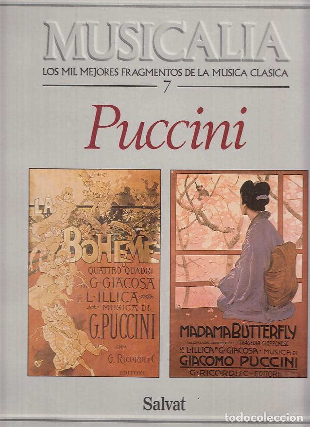 Livros antigos: LP - Musicalia n&ordm; 7: Puccini - Puccini