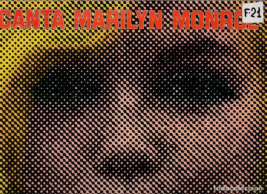 Libros antiguos: LP - Canta Marilyn Monroe - Foto 1