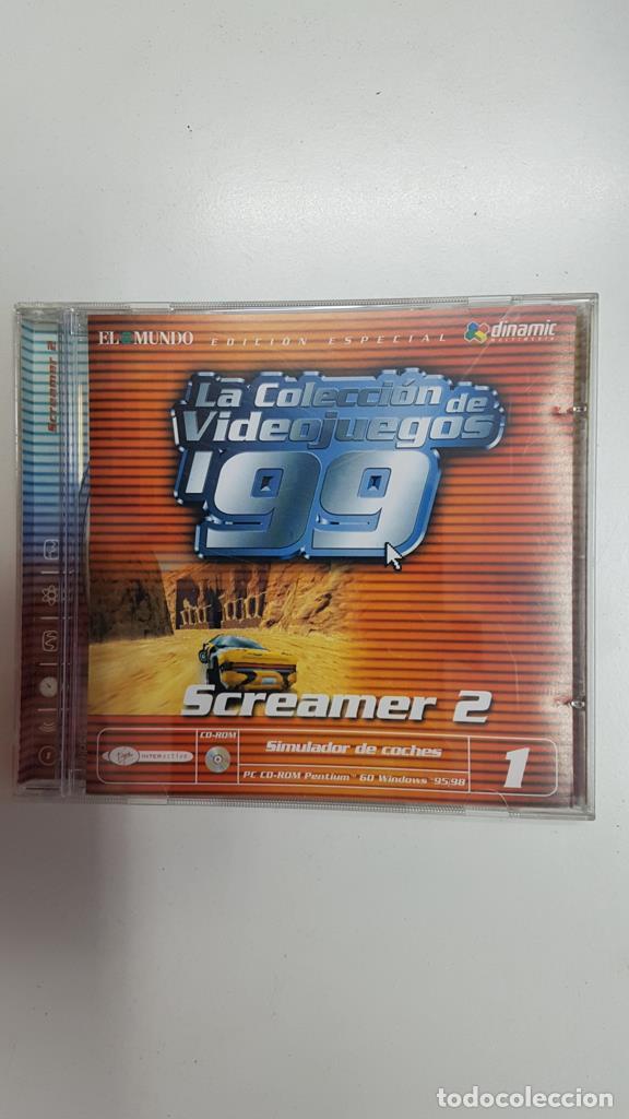 Libros antiguos: CD Juego PC: Screamer 2, edicion especial. La coleccion de videojuegos '99 - Varios