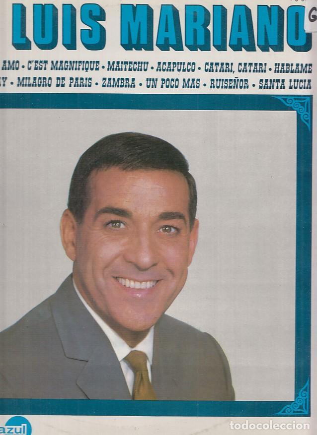 Livros antigos: LP - Luid Mariano, acomp. orquesta