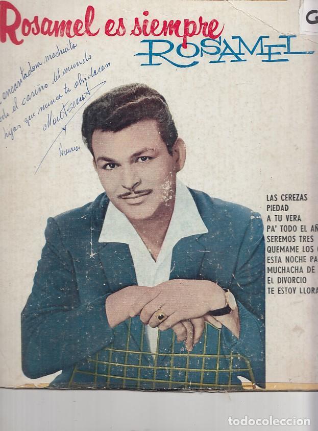 Libros antiguos: LP: Rosamel es siempre Rosamel - Foto 1