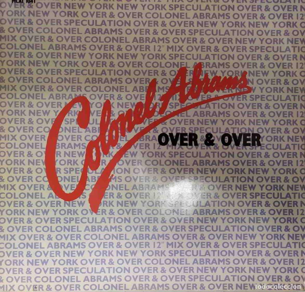 Libros antiguos: Vinilo-LP: Colonel Abrams - Over & over - Colonel Abrams - Foto 2
