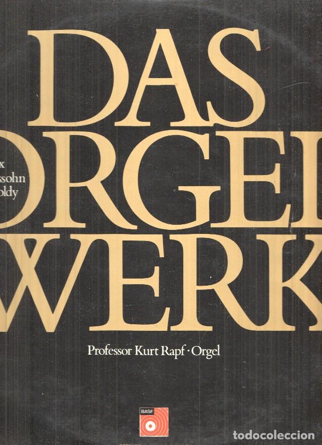 Libri antichi: LP: Felix Mendelssohn-Bartholdy - Obras para organo