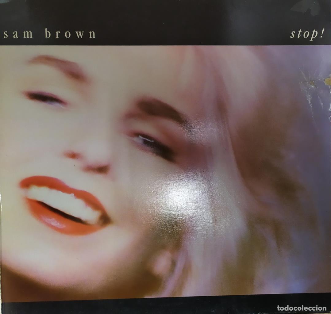 Libros antiguos: Vinilo-LP: Sam Brown - Stop - Sam Brown - Foto 1