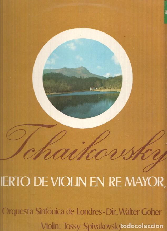 Livres anciens: LP: Tchaikovsky - Concierto de violin en re mayor, Op. 35
