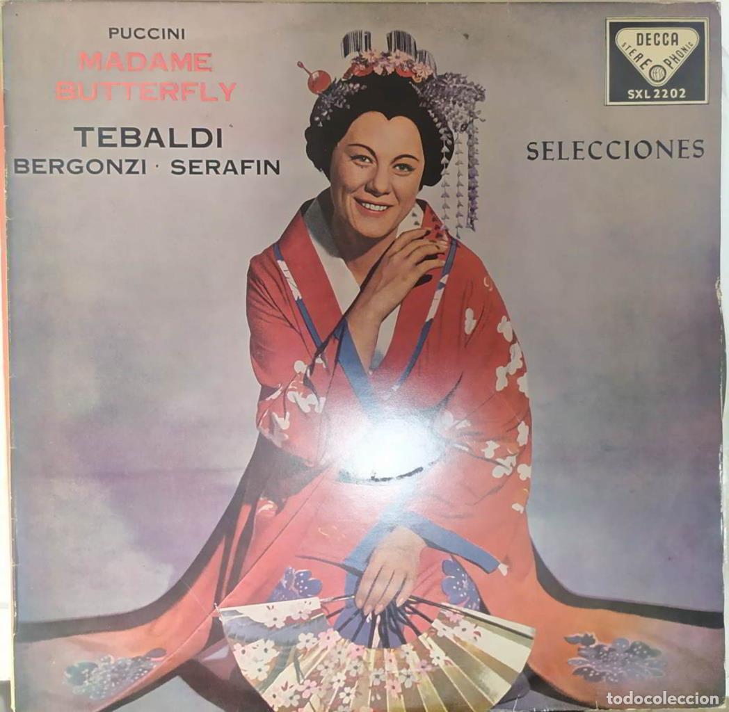 Libros antiguos: Vinilo-LP: Puccini - Madame butterfly - Puccini
