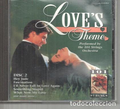 Libros antiguos: CD: Loves theme - disc 2. Performed by 101 strings orchestra - Foto 1