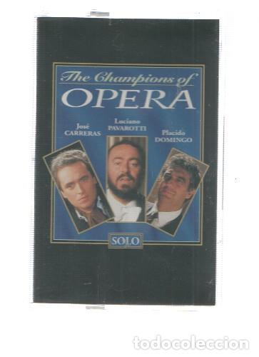 Libri antichi: Cassette: disky: The Champiosn of Opera. Placido Domingo, Luciano Pavarotti, Jose Carreras