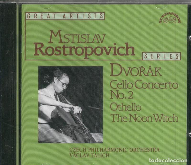 Livros antigos: Mstislav Rostropovich; Great artists series - CD musical - Varios