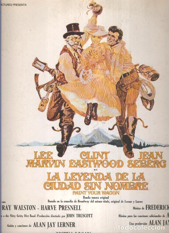 Livros antigos: Disco LP: La leyenda de la ciudad sin nombre - Varios