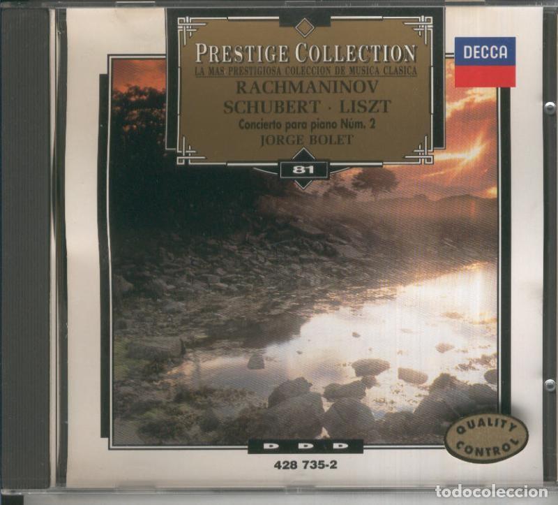 Libri antichi: CD Musica Clasica: Rachmaninov: Concierto para piano y orquesta numero 2 en do menor.op.18 - Varios