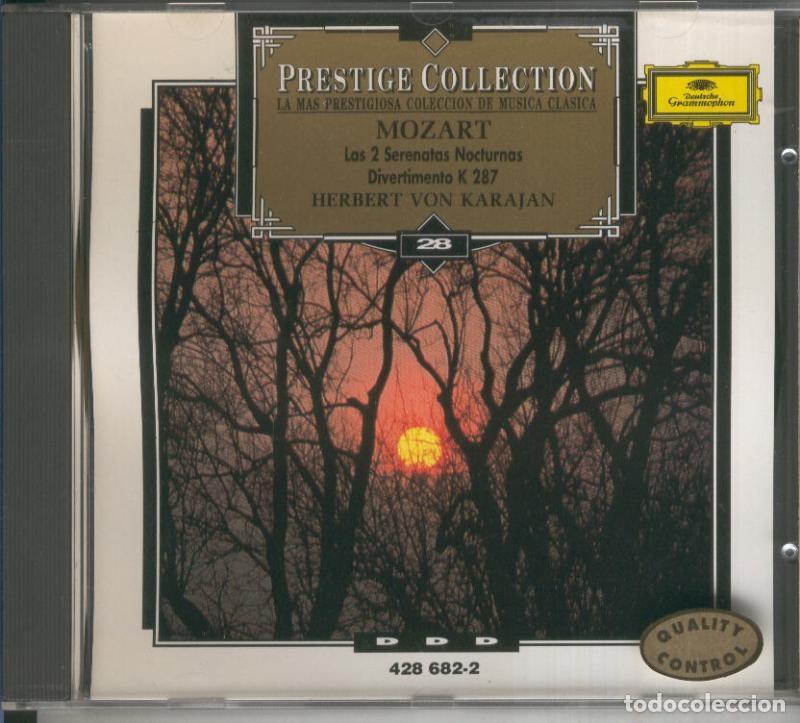 Libros antiguos: CD Musica Clasica: Mozart: Las 2 serenatas nocturas y Divertimento K 287 - Varios