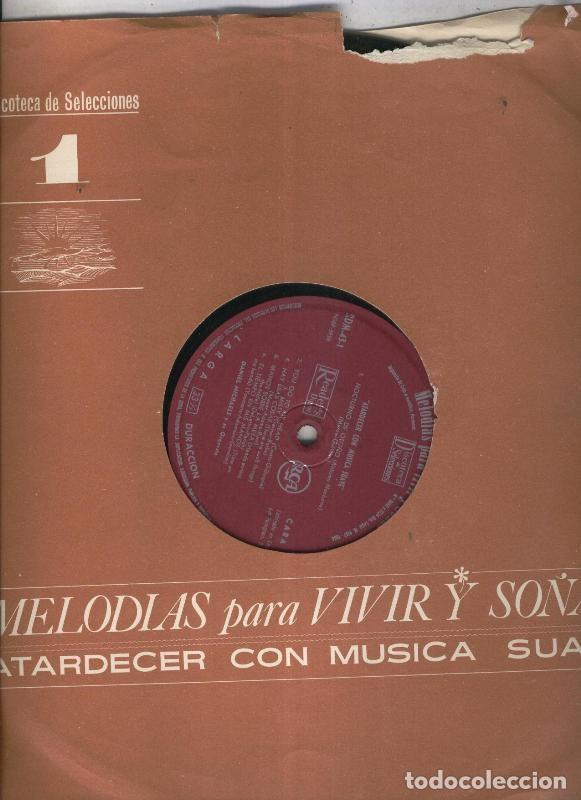 Livros antigos: Disco LP. Melodias para vivir y so&ntilde;ar volumen 01: Atardecer con musica suave - Varios