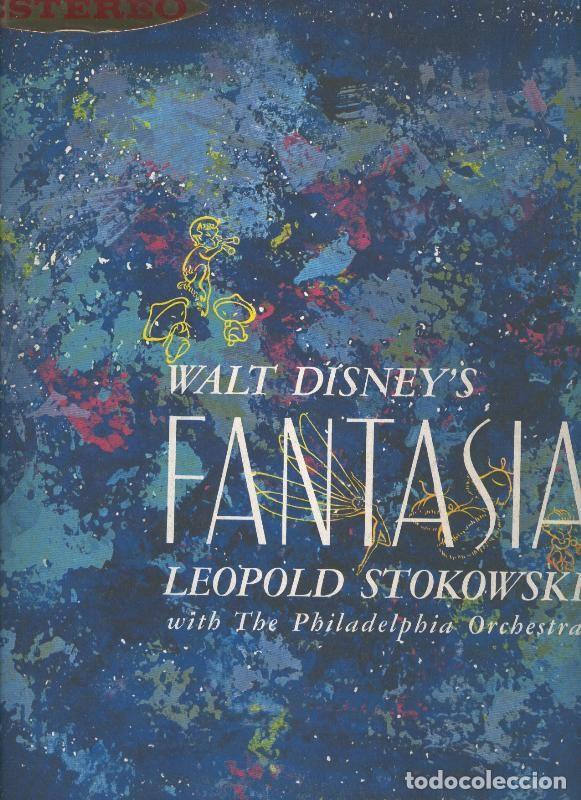 Livros antigos: Disco LP: Walt Disneys: Fantasia - Varios