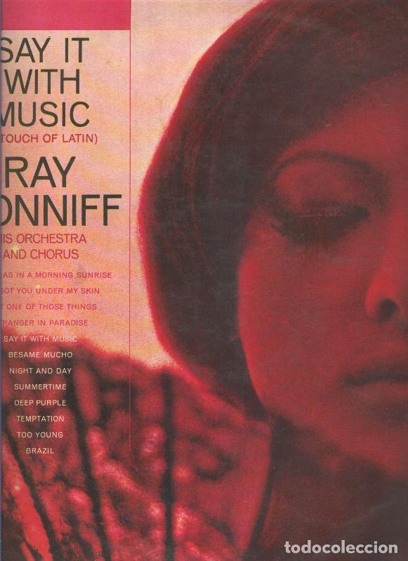 Livros antigos: Disco LP: Ray Conniff su orquesta y coros - Varios
